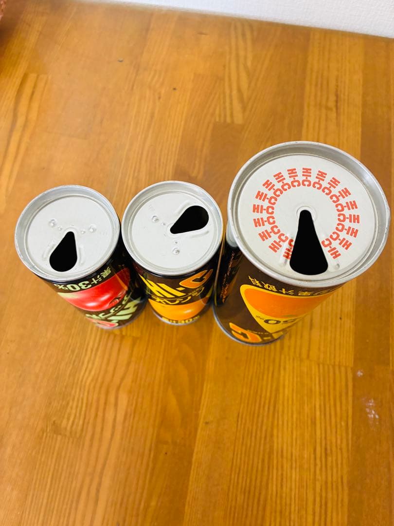 昭和レトロ 缶ジュース 80年代90年代 懐かしい ハイシーオレンジHI-C