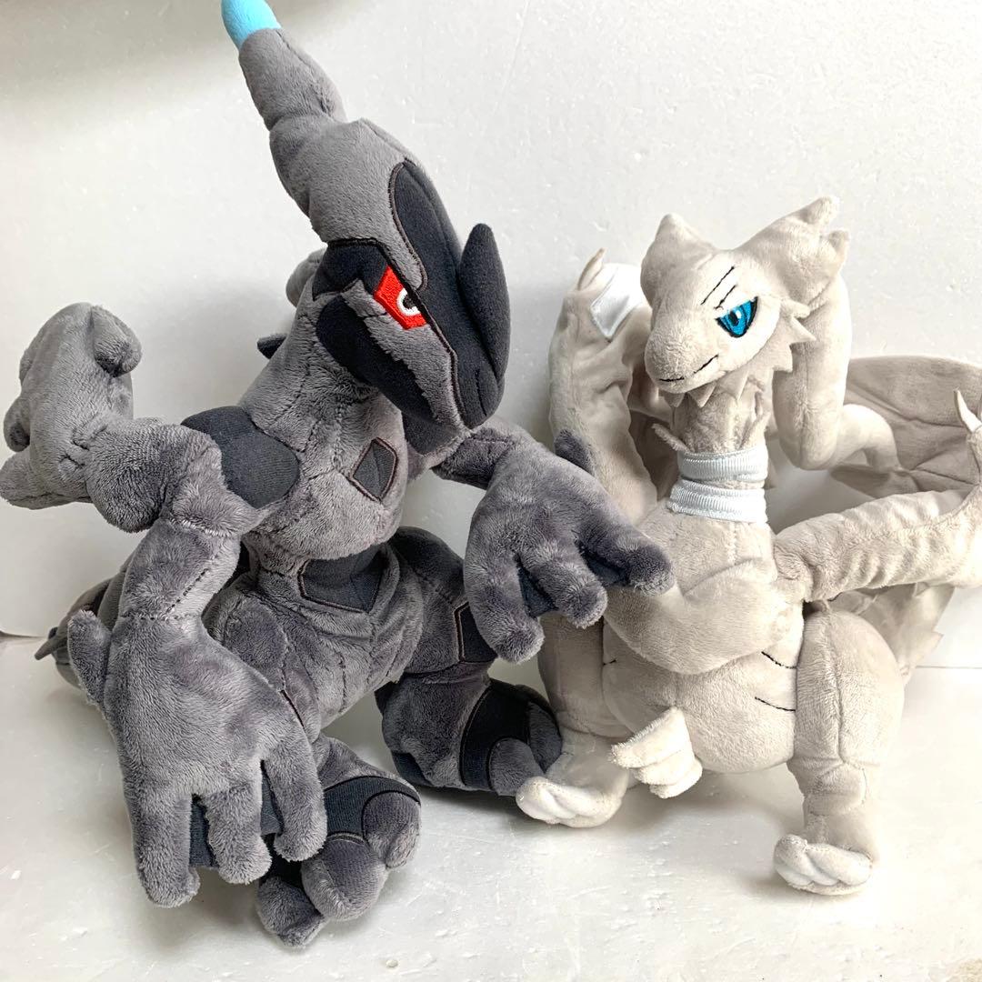 ポケットモンスター ポーズチェンジぬいぐるみ レシラム ゼクロム