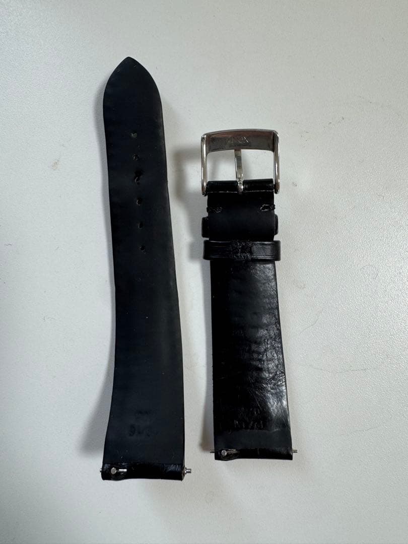 カミーユフォルネ 時計 ベルト アリゲーター ブラック19mm - メルカリ