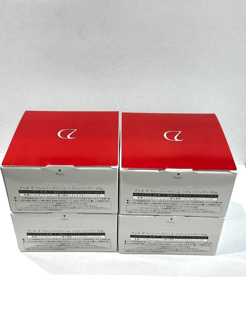 特別価格【4個セット】DUO デュオ ザ クレンジングバーム 赤箱90g