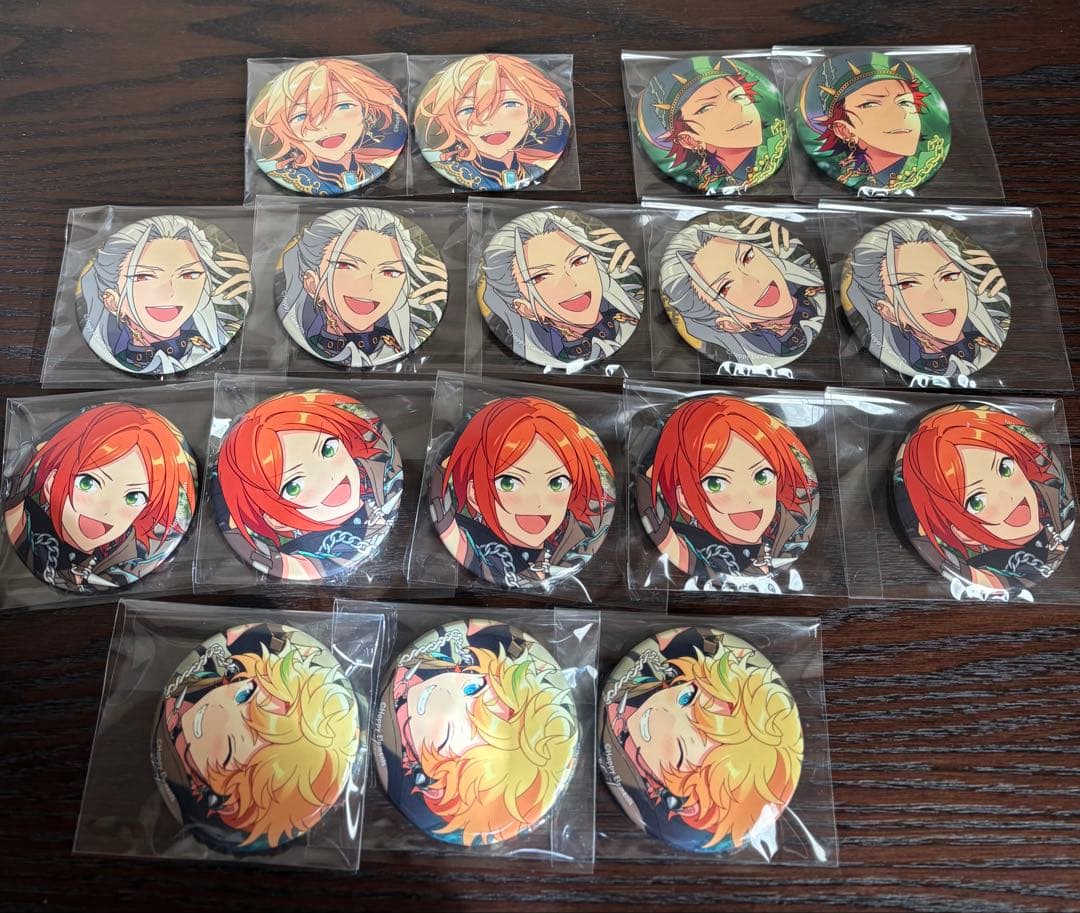あんスタ 缶バッジ 2024 Oct. idol 英智 紅郎 宙 17個セット - メルカリ