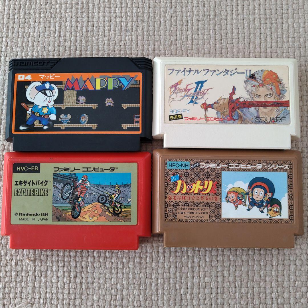 ファミコンソフト カセット まとめ売り 16本 - メルカリ