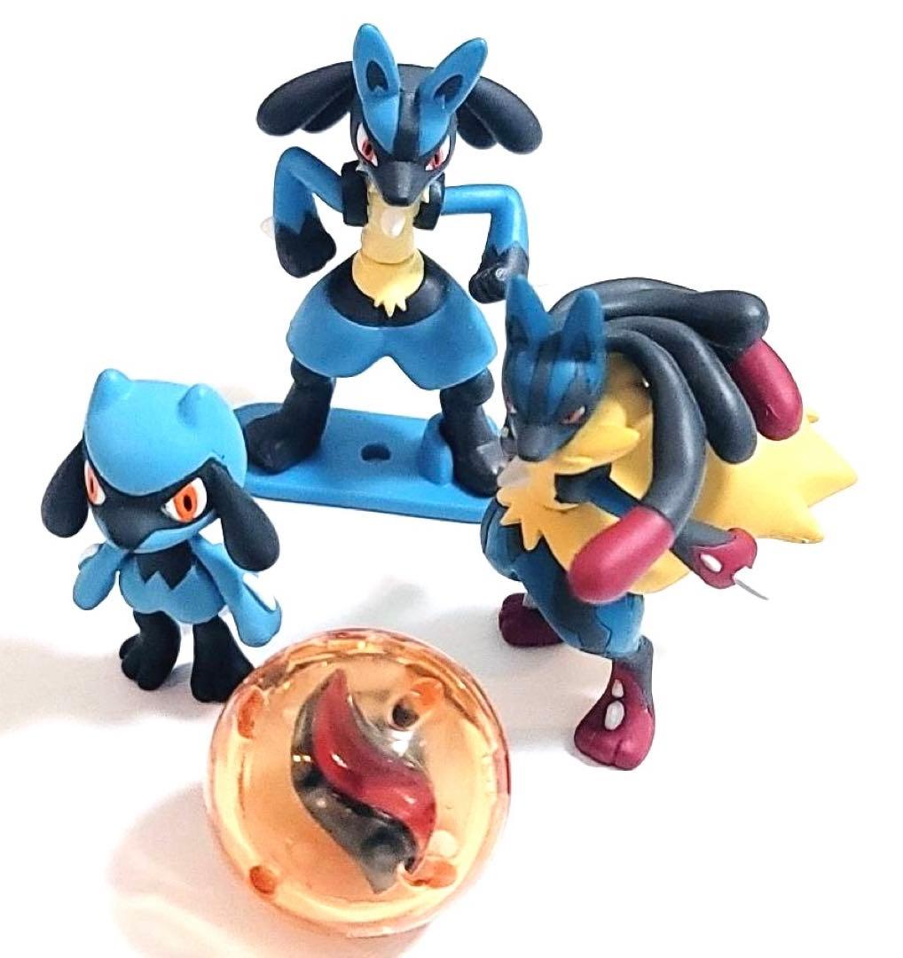 ポケモン モンコレ メガルカリオ メガ進化パック ルカリオ フィギュア