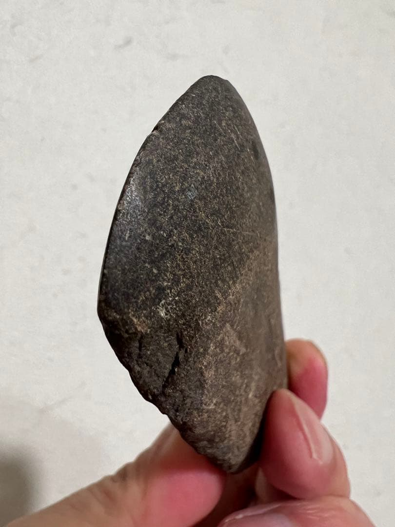 縄文時代中期 北海道 常呂 石斧 磨製石器 発掘 出土 世界遺産 骨董 古