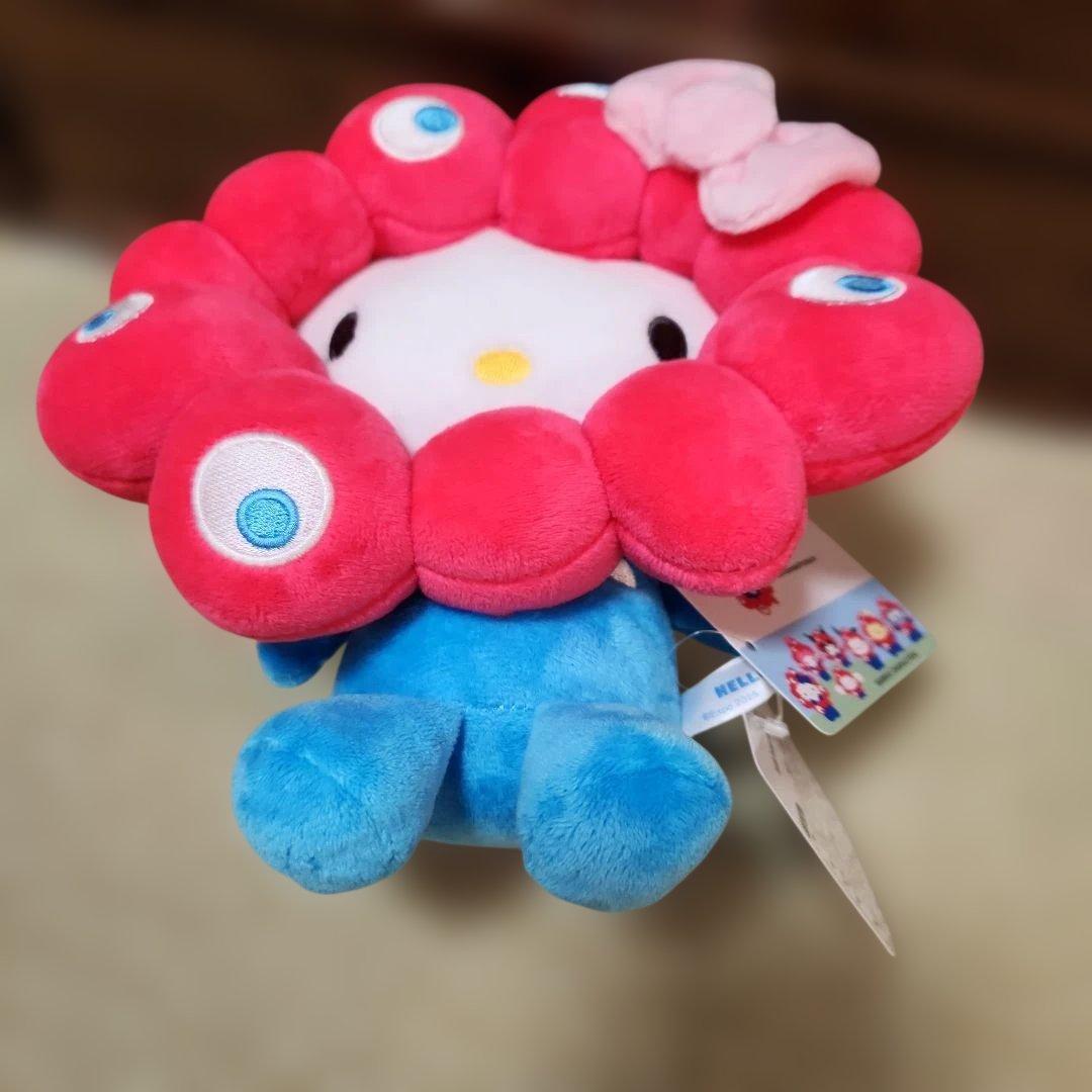 サンリオ ミャクミャク なりきりぬいぐるみ M サイズ ハローキティ