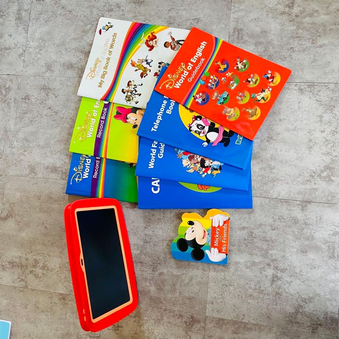 ほぼ未使用】最新型！ディズニー英語DWE 新型タブレットパッケージ