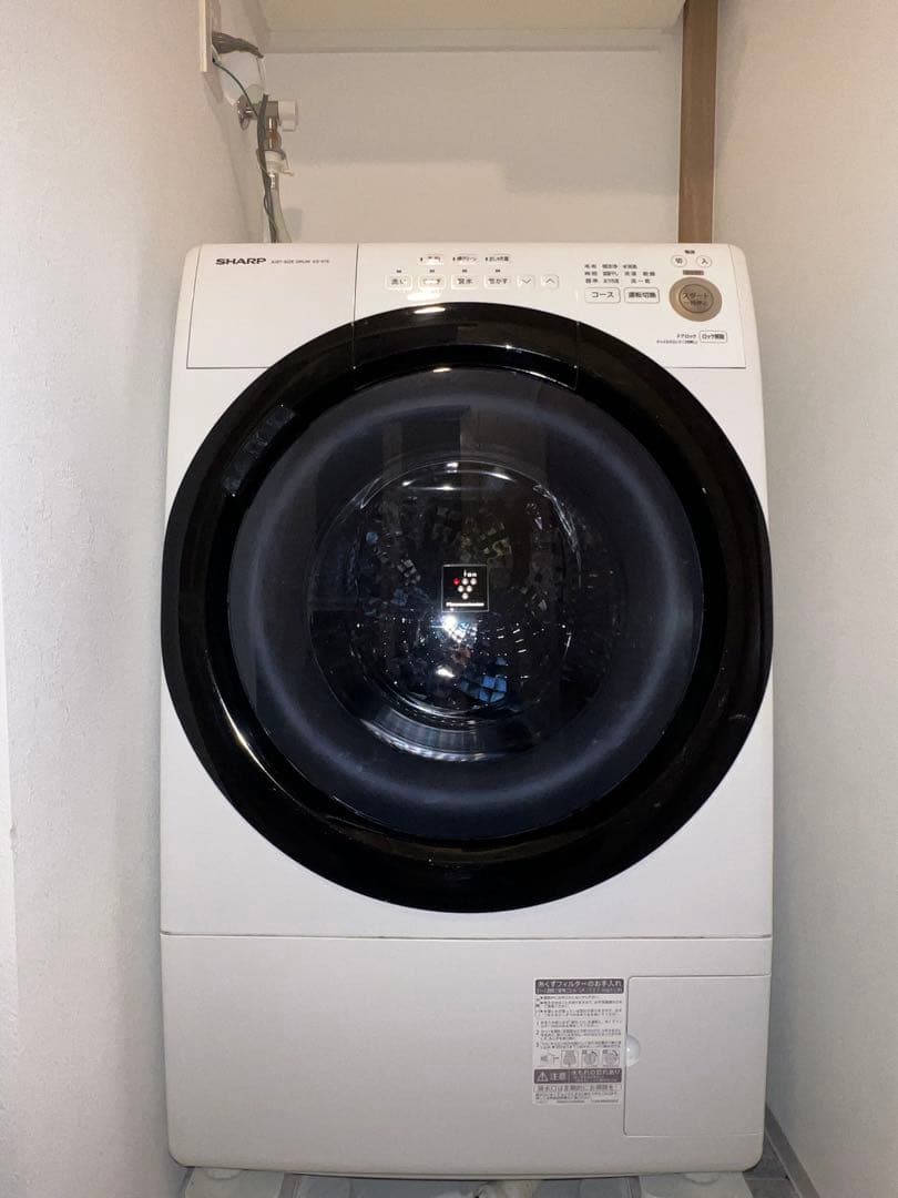 【送料・設置費込み】SHARP ドラム式洗濯乾燥機 ES-S7E シャープ ES-S7E-WR 価格比較 - 価格.com