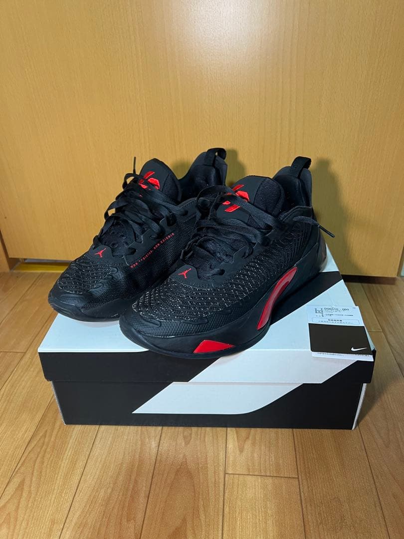 LUKA1 ルカ1 Jordan バスケットボールシューズ　バッシュ　ブラック赤 Jordan バッシュ シューズ ルカ・ドンチッチ エアジョーダン