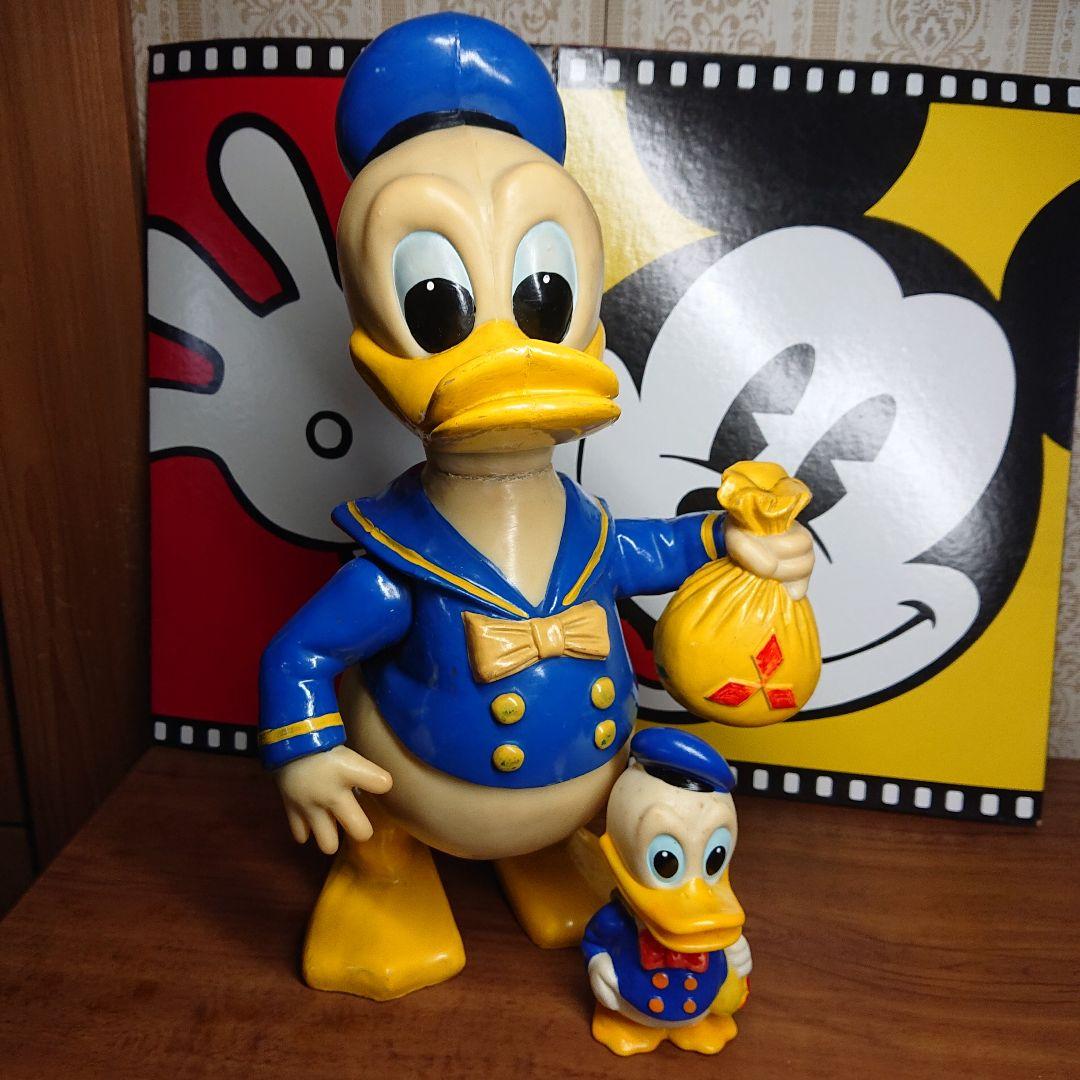 ディズニー 旧三菱銀行【ドナルドダック】ヴィンテージ 大型 初代貯金