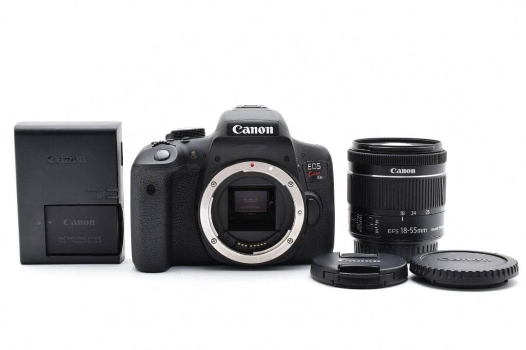 Canon EOS Kiss X8i S数4200回 EF-S 18-55mm Canon Digital SLR Camera EOS 24 MP Kiss X8i EF-S18-55mm F3.5-5.6