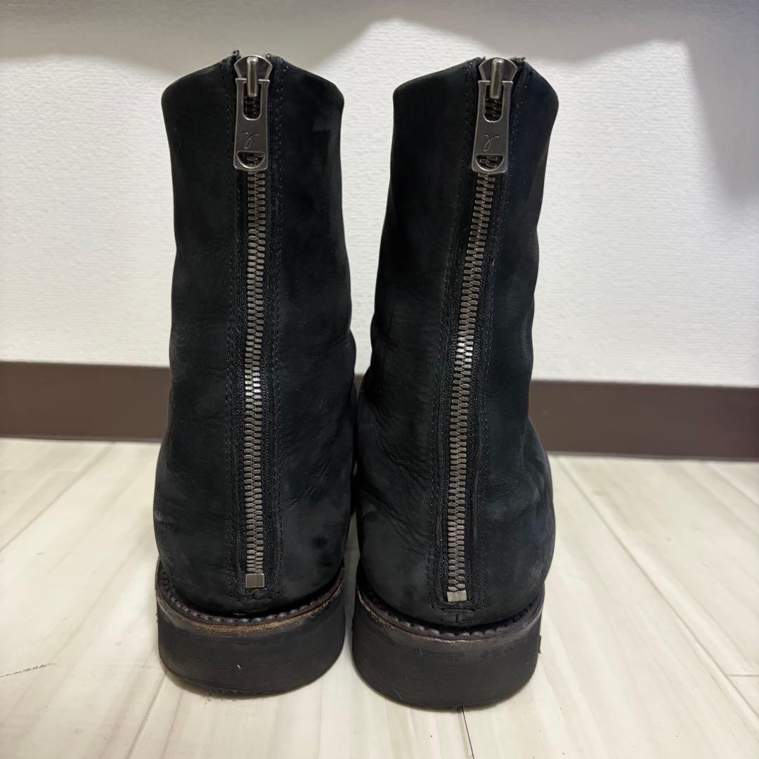 ripvanwinkle バックジップ レザーブーツ - メルカリ