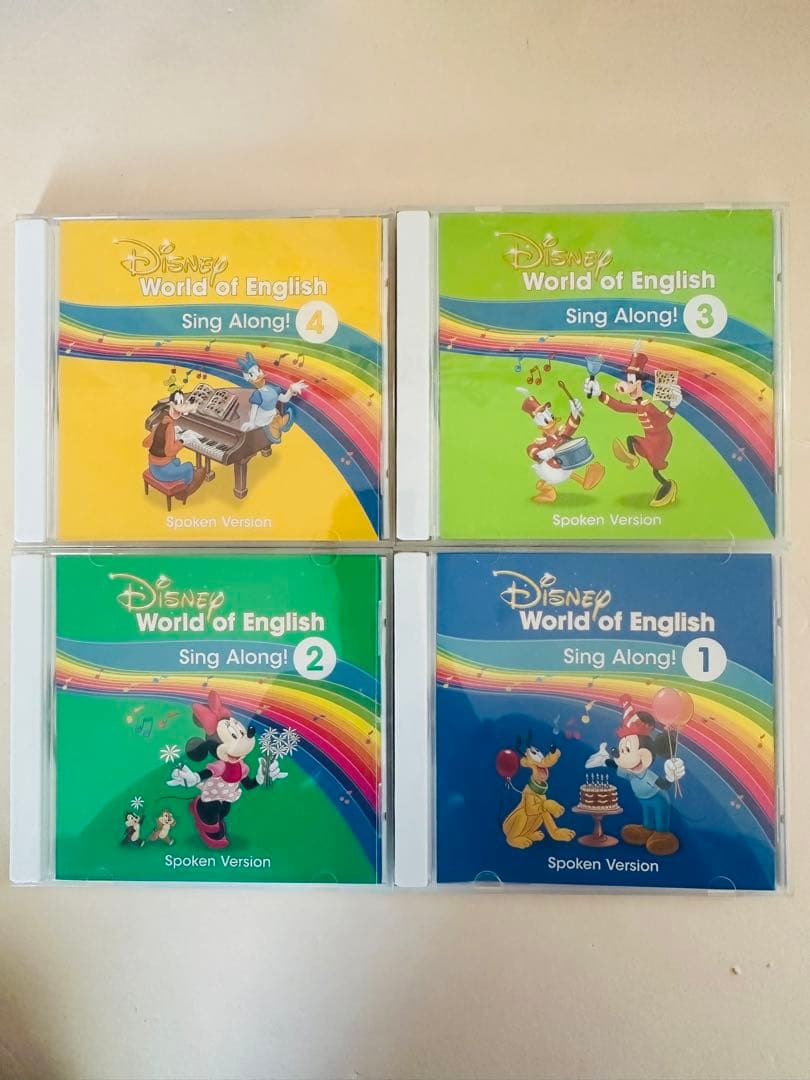 Disney World of English Sing Along! - メルカリ
