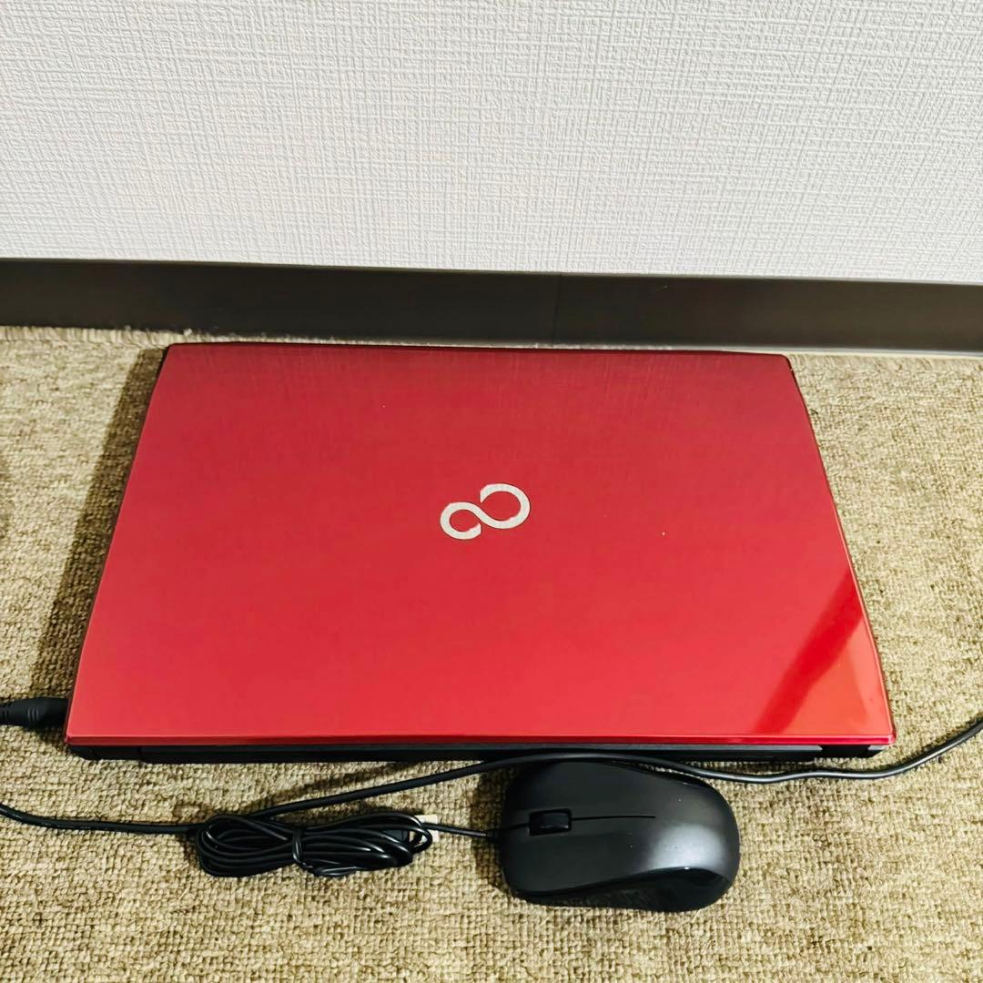 S273 富士通ノートパソコンWEBカメラSSD高速Windows11オフィス付