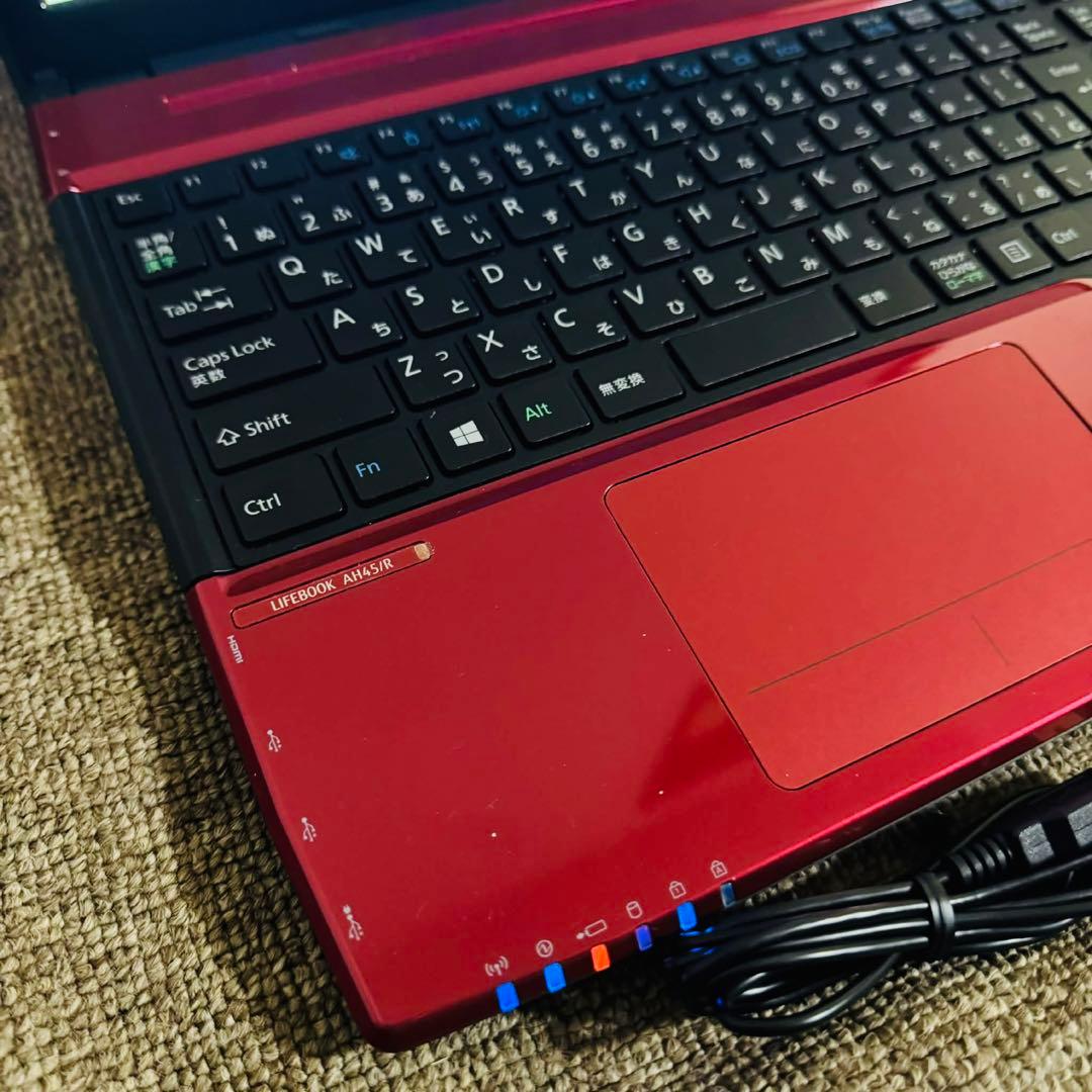 S273 富士通ノートパソコンWEBカメラSSD高速Windows11オフィス付