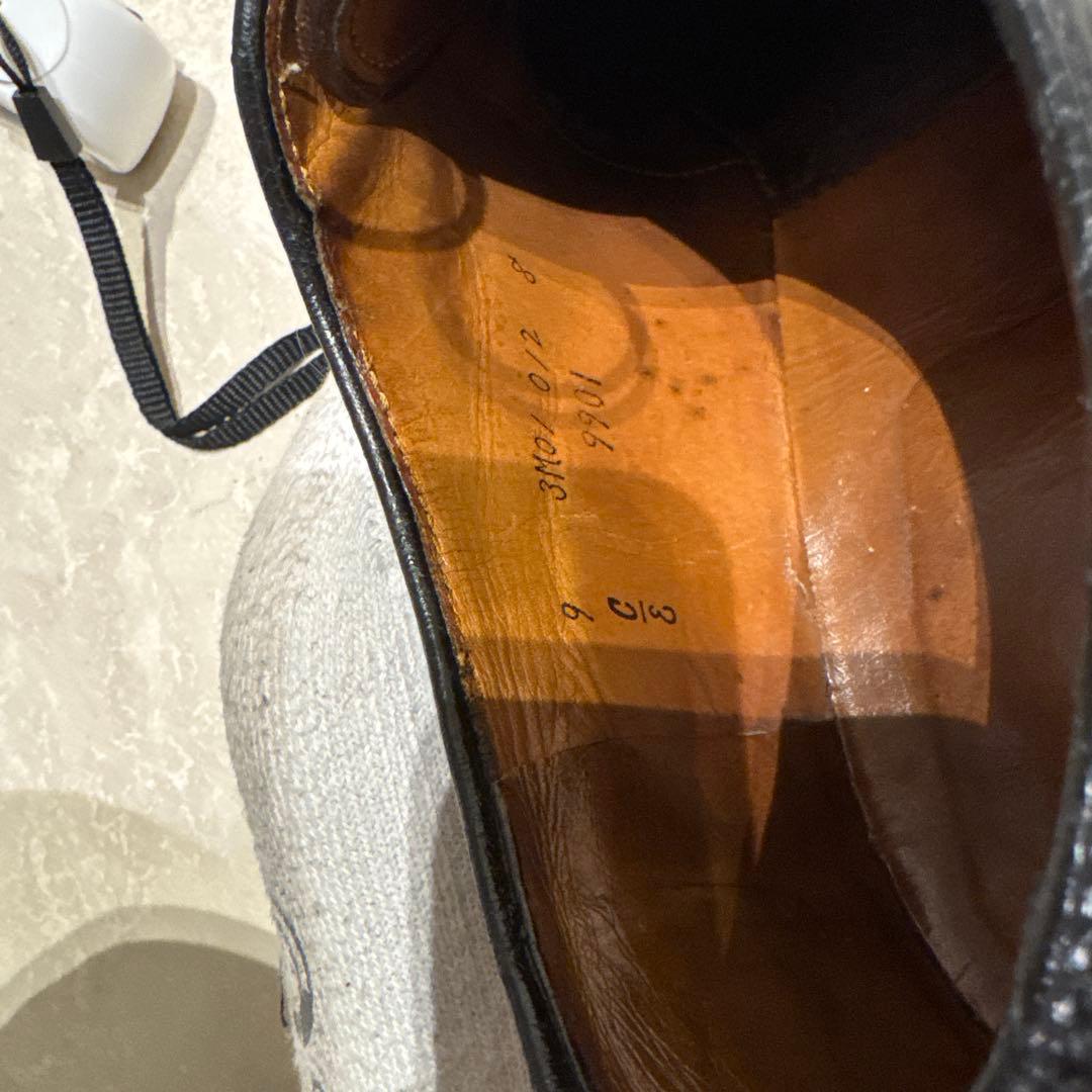 Alden オールデン 9901 コードバン プレーントゥ ブラック 8.5E