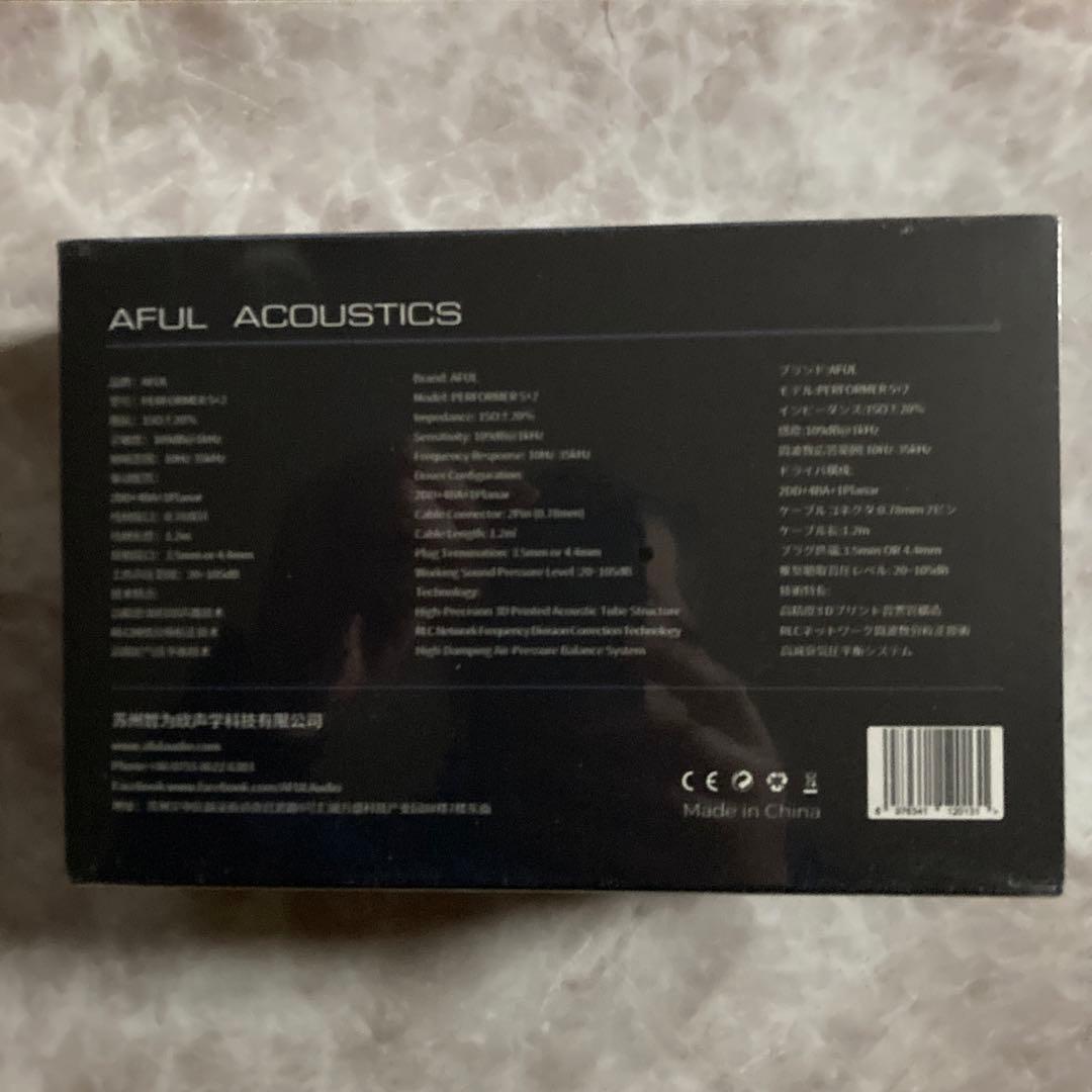 【新品・未開封】AFUL Performer 5+2 4.4mm 有線イヤホン