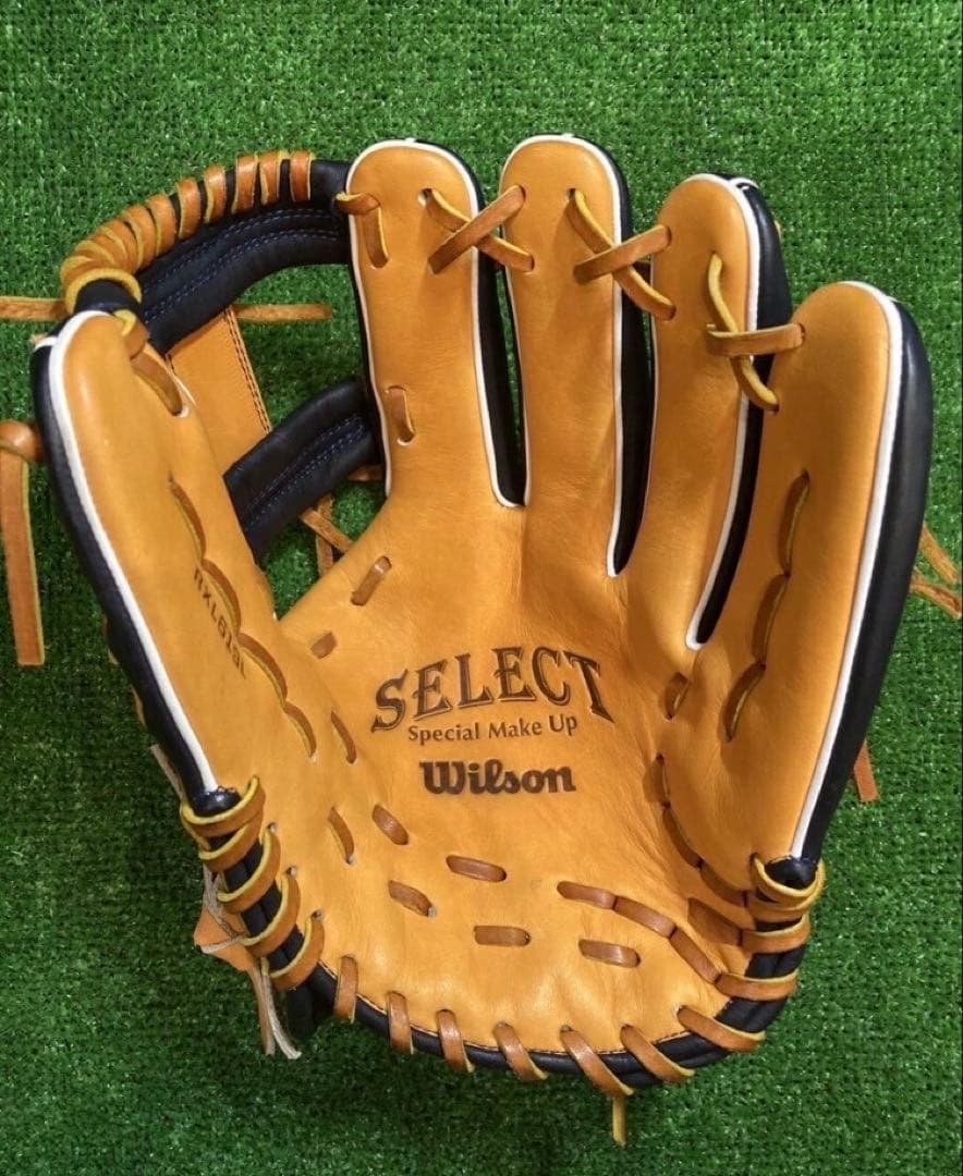 美品】ウィルソン 一般軟式用 内野手用 グラブ RXL619L マルチカラー