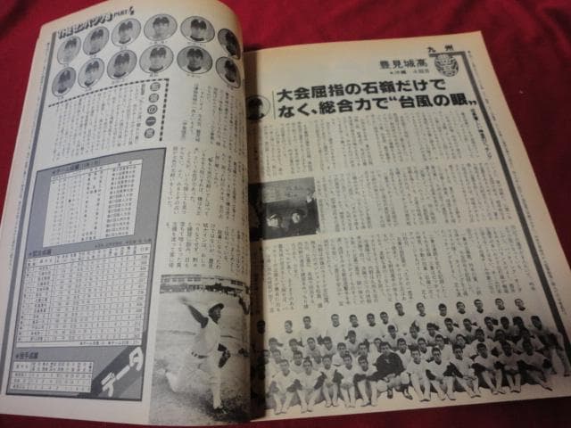 報知高校野球 1978年創刊春季号（春のセンバツ大会選手名鑑号） - メルカリ