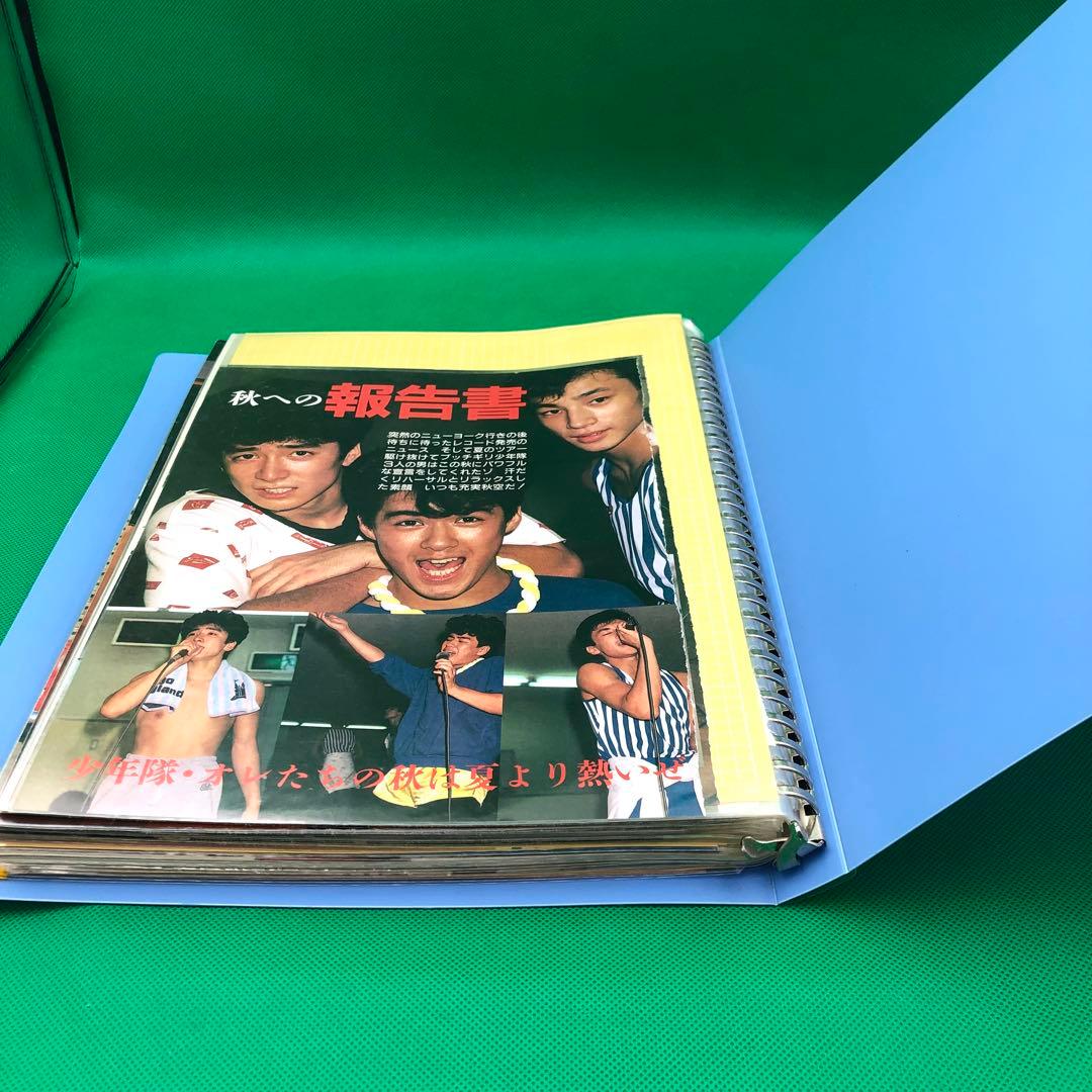 GR770 少年隊 A4雑誌切り抜き ポスター 錦織一清 植草克秀 東山紀之 ☆少年隊錦織一清東山紀之植草克秀両面ポスター昭和☆ - メルカリ