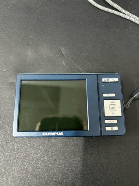 OLYMPUS FE デジタルカメラFE-4020 ライトブルー - メルカリ