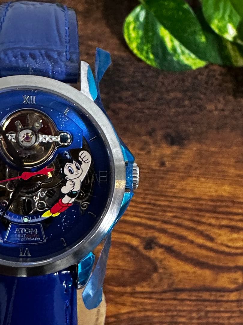 希少 鉄腕アトム 60周年 腕時計（自動巻） - メルカリ