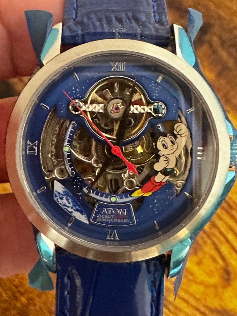 希少 鉄腕アトム 60周年 腕時計（自動巻） - メルカリ