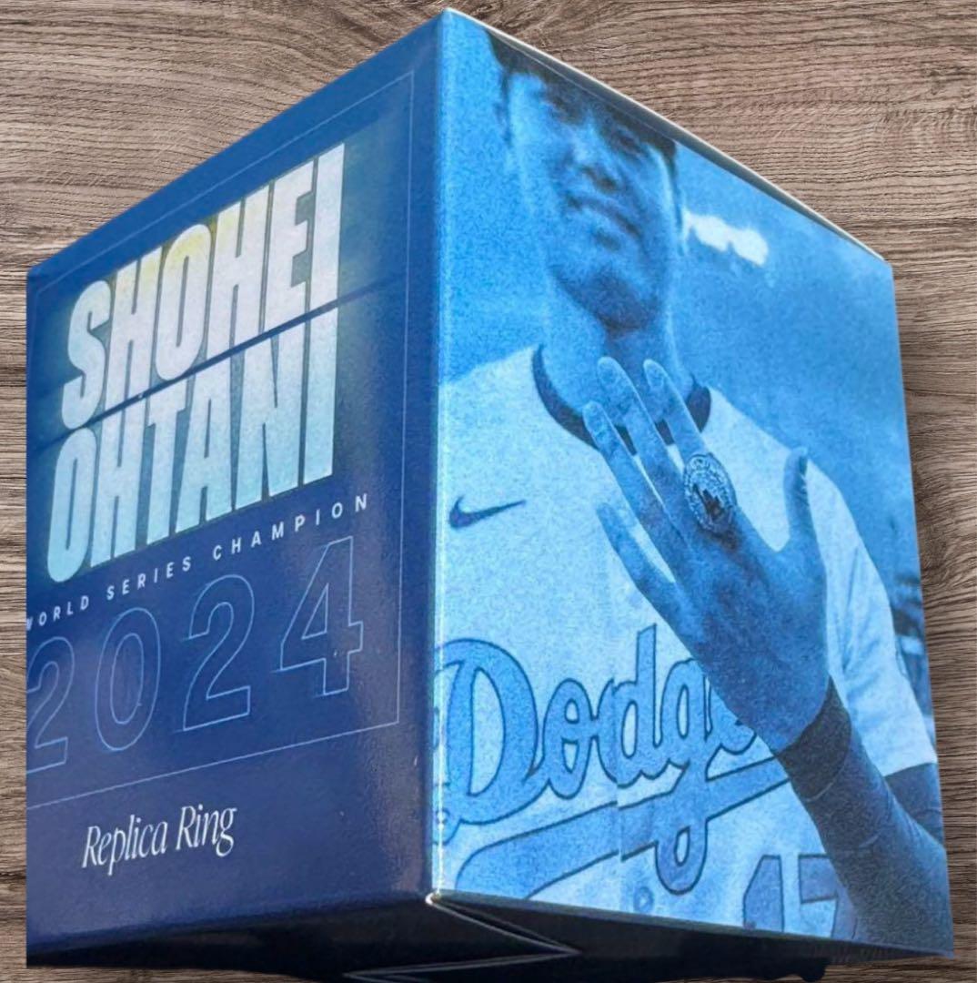 大谷翔平 ワールドチャンピオン リング 来場者限定 スタジアム配布