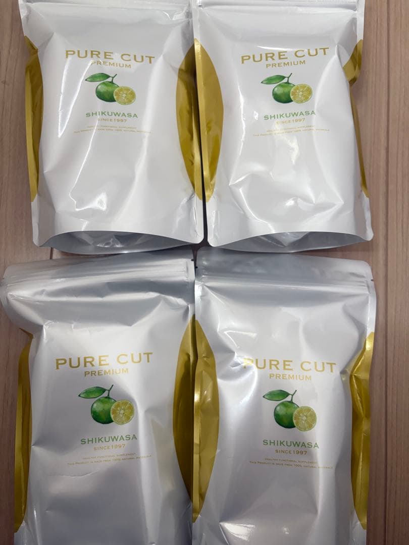 ピュアカットプレミアムシークワーサー味4袋セット