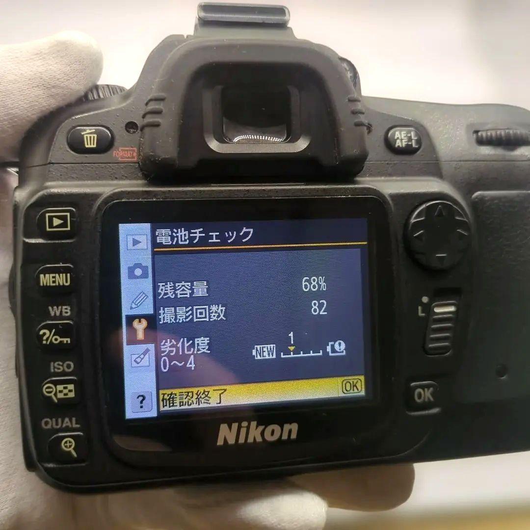Nikon D80 シグマ18-125mmレンズ付き 動作確認済 CCDセンサー - メルカリ
