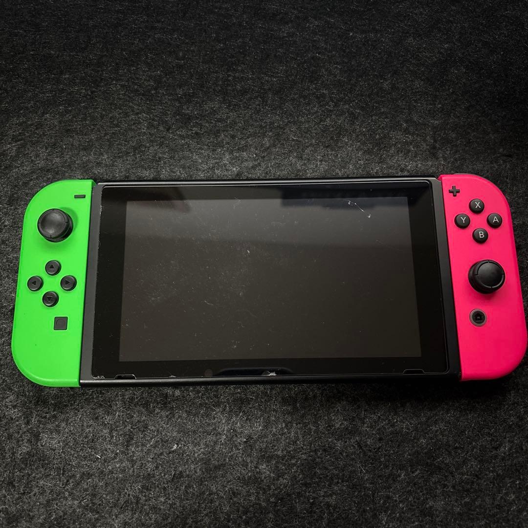 Nintendo Switch 本体 グリーン/ピンク 任天堂（Nintendo） Nintendo Switch 本体 Joy-Con (L) ネオングリーン