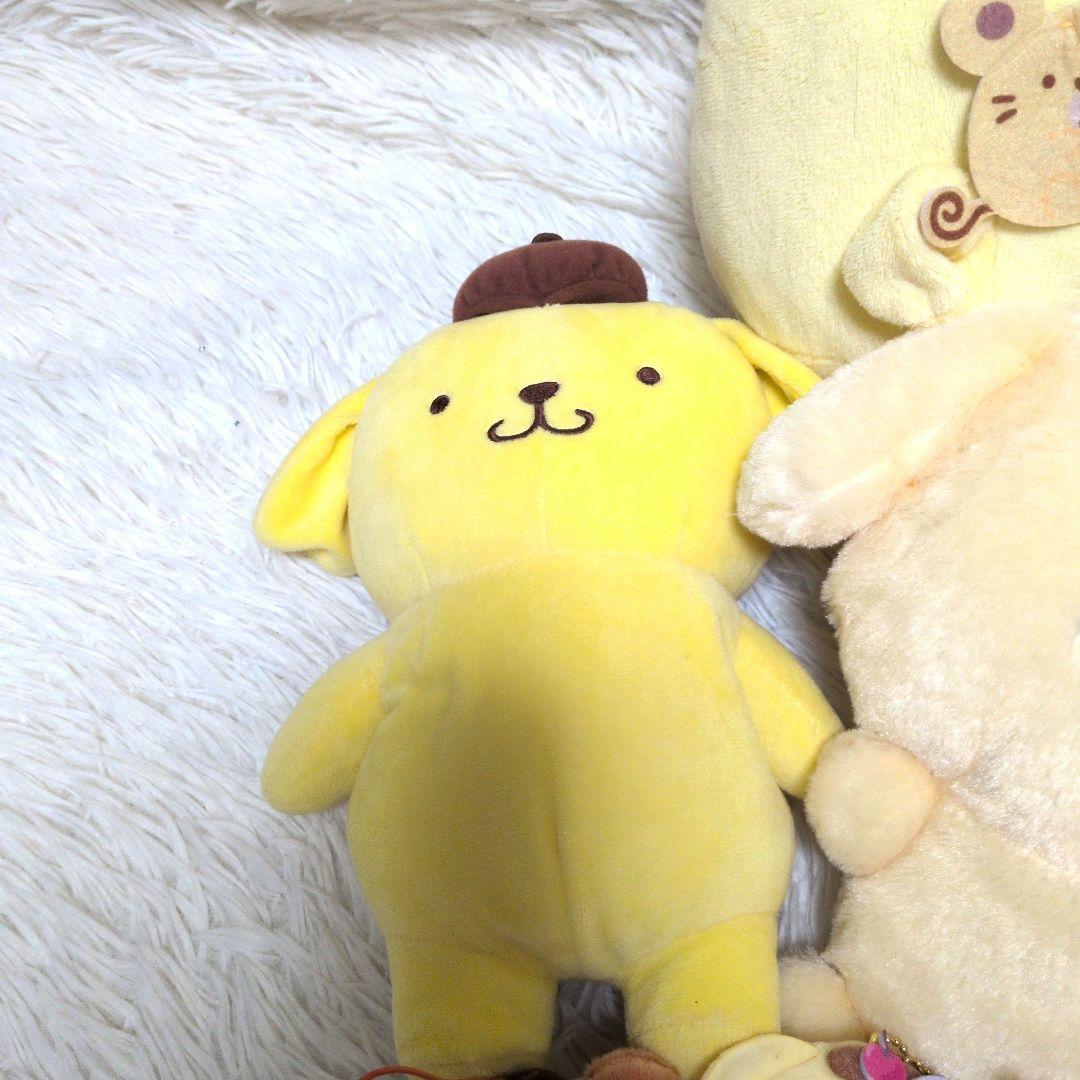 ポムポムプリン ぬいぐるみ マスコット おまとめ売り ポムポムプリン