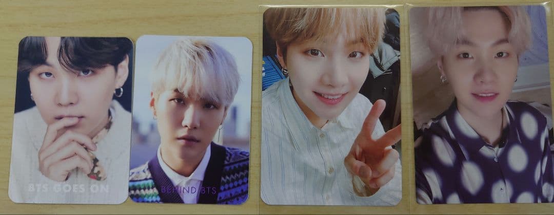 BTS バンタン SUGA ユンギ トレカ ポストカード ミニフォトカード