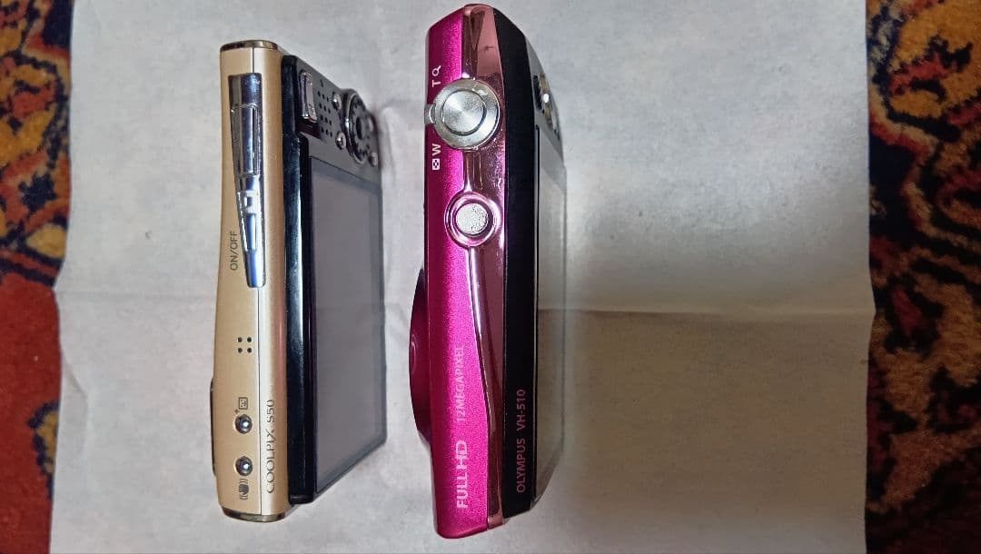 Nikon COOLPIX & Olympus デジタルカメラセット Nikon COOLPIXと