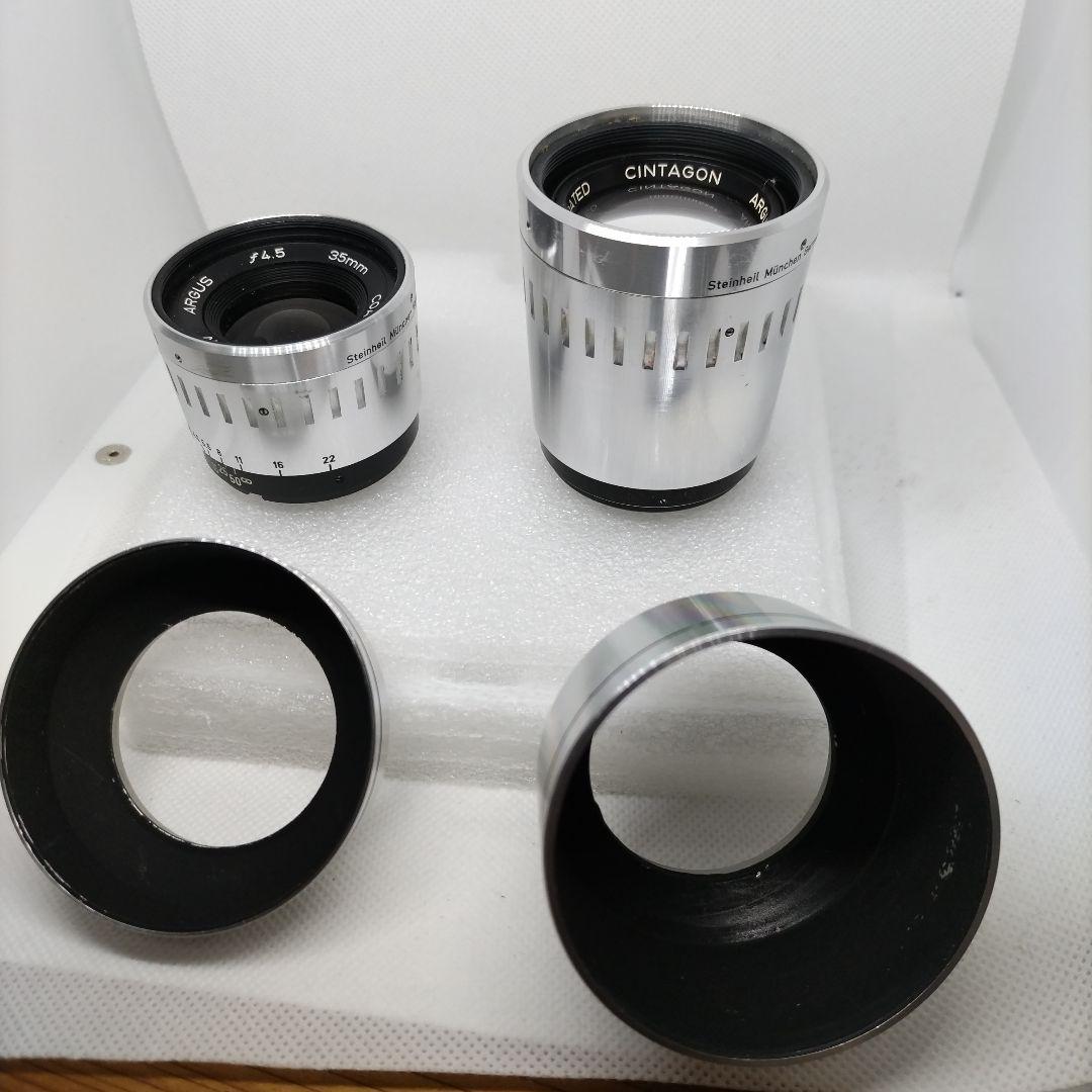 argus forty -four レンズ3本 ターレットファインダー　セット