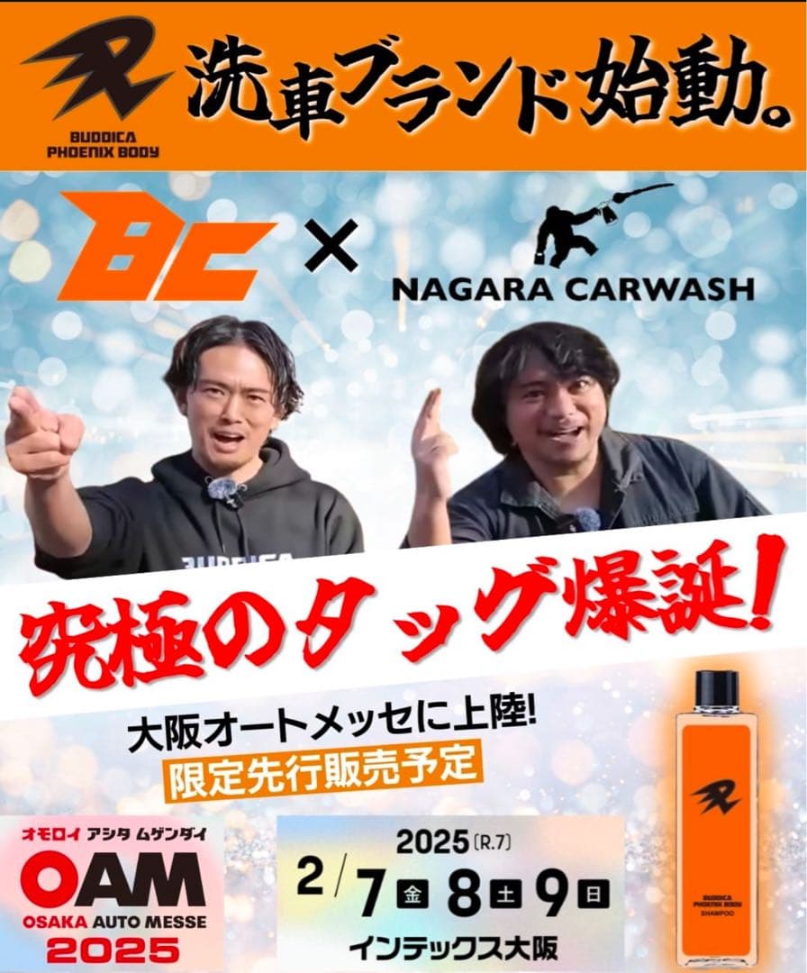 ながら洗車 バディカ コラボ 限定 フェニックス 3点セット - メルカリ