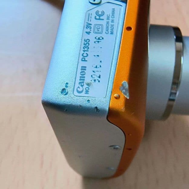 Canon IXY DIGITAL 110IS オレンジ 純正皮ケース付 動作品 - メルカリ