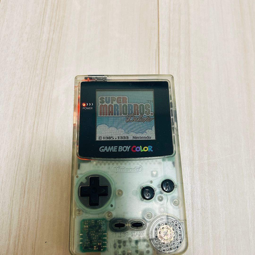 ゲームボーイカラー クリア CGB-001 任天堂 箱説明書等有 - メルカリ