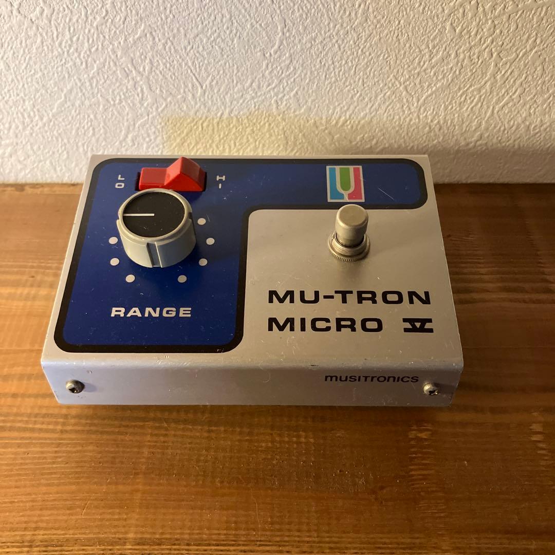 mu-tron micro v 元箱付き ヴィンテージ 極美品 - メルカリ