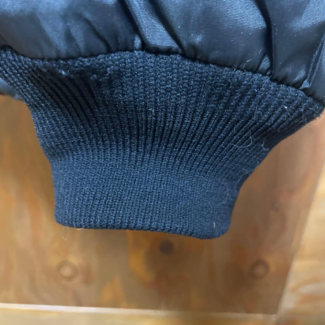 90s USA製 黒 コーチジャケット army 裏ボア