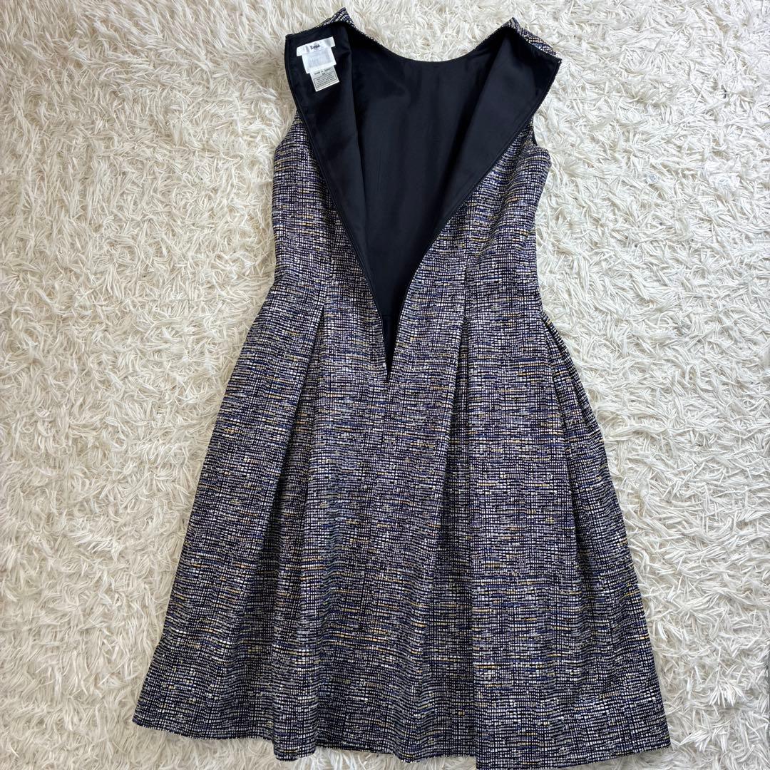 未使用級✨ルネ TISSUE社製 フランス製 高級 ツイード フレア