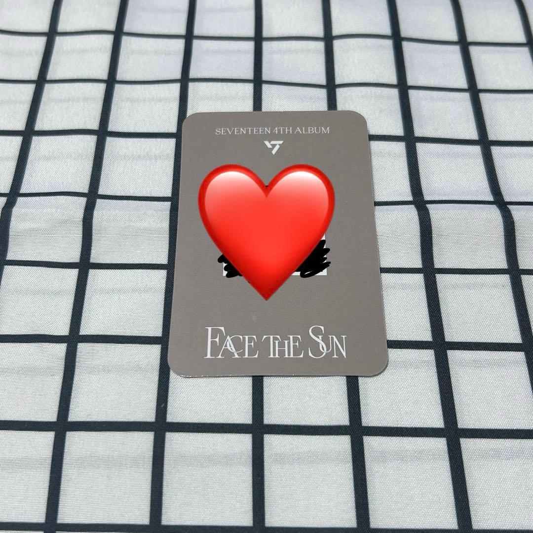 SEVENTEEN face the sun 中華ヨントン トレカ ミンギュ - メルカリ