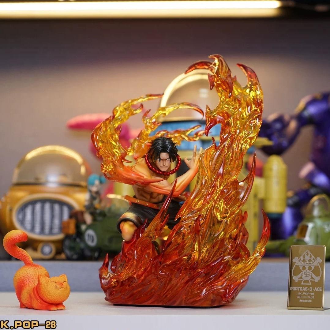 ワンピース ポートガス・D・エース ガレージキット フィギュア 塗装