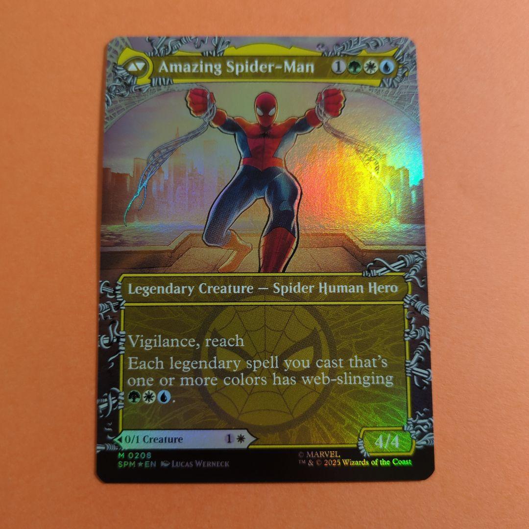 MTG ピーター・パーカー/アメイジング・スパイダーマン【FOIL英語】SPM