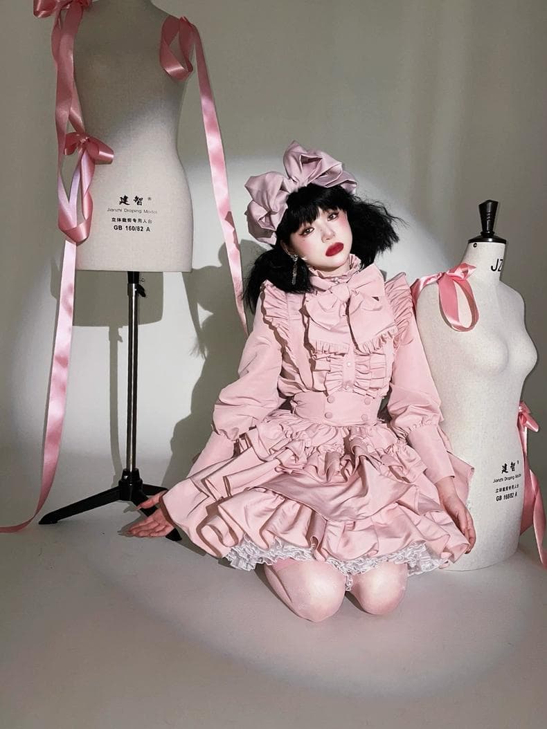 CATCOCOONクラシカルドール 長袖 セットアップ ピンク - メルカリ