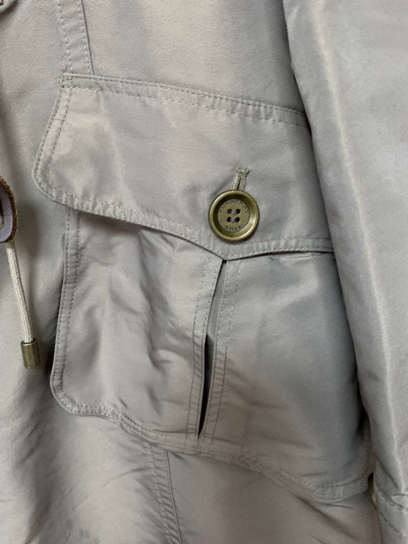 Burberry Brit バーバリー モッズコート 玉虫色 訳あり