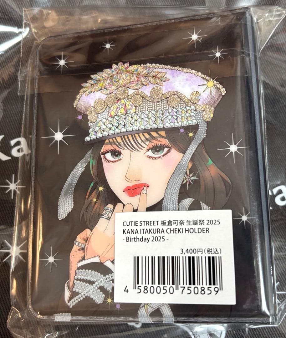 CUTIE STREET 板倉可奈 生誕祭2025 チェキホルダー（トレカ付き