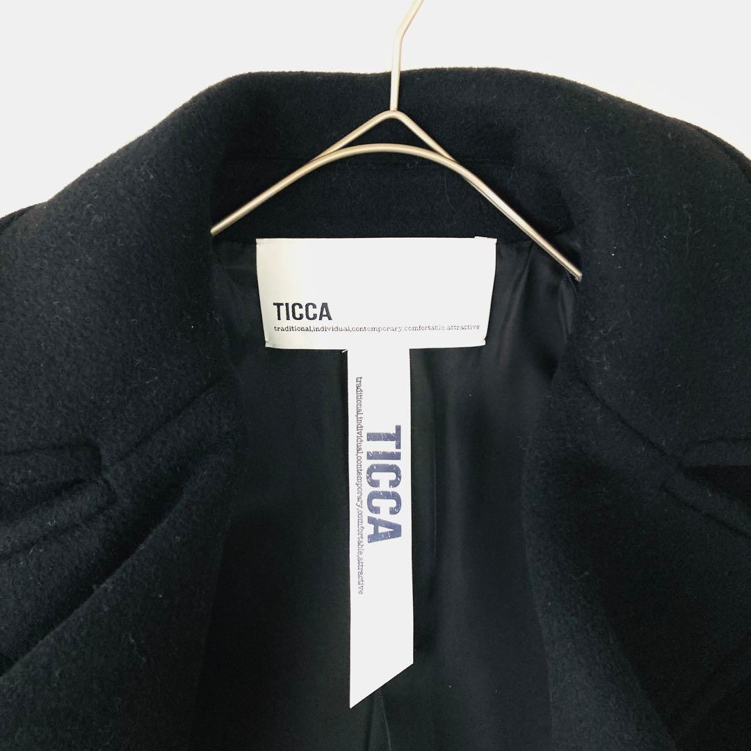 美品✨️ティッカ 23年モデル ピーコート オーバーサイズ ダブル