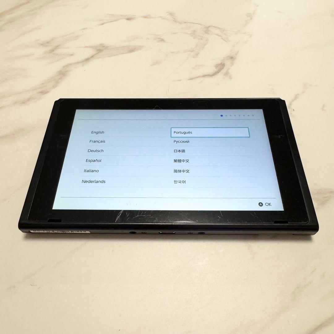 訳あり】Nintendo Switch 本体のみ 2018年 - メルカリ