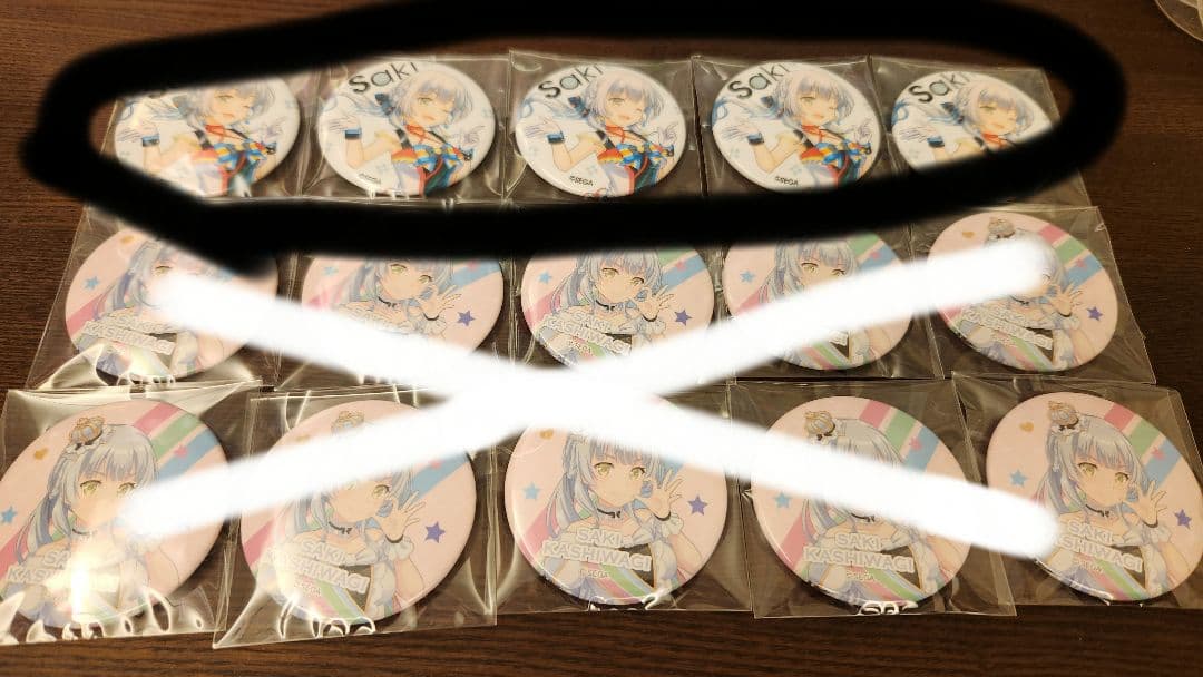 オンゲキ 柏木咲姫 缶バッジ5個セット AMNIBUS-日常使いできるアニメグッズの通販サイト-