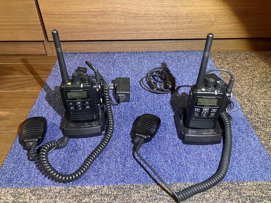 スタンダード 八重洲無線 VXD9 2台 簡易デジタル無線機